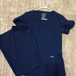Cherokee Dark Blue Medical Scrub Set